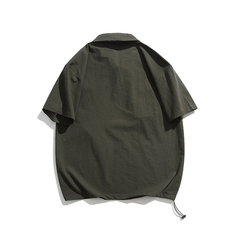 Shaped Forward Short Sleeve Shirt