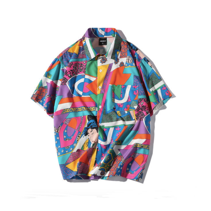 Japanese Artistic Graphic Shirt