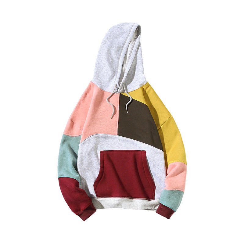 Patchwork hoodie