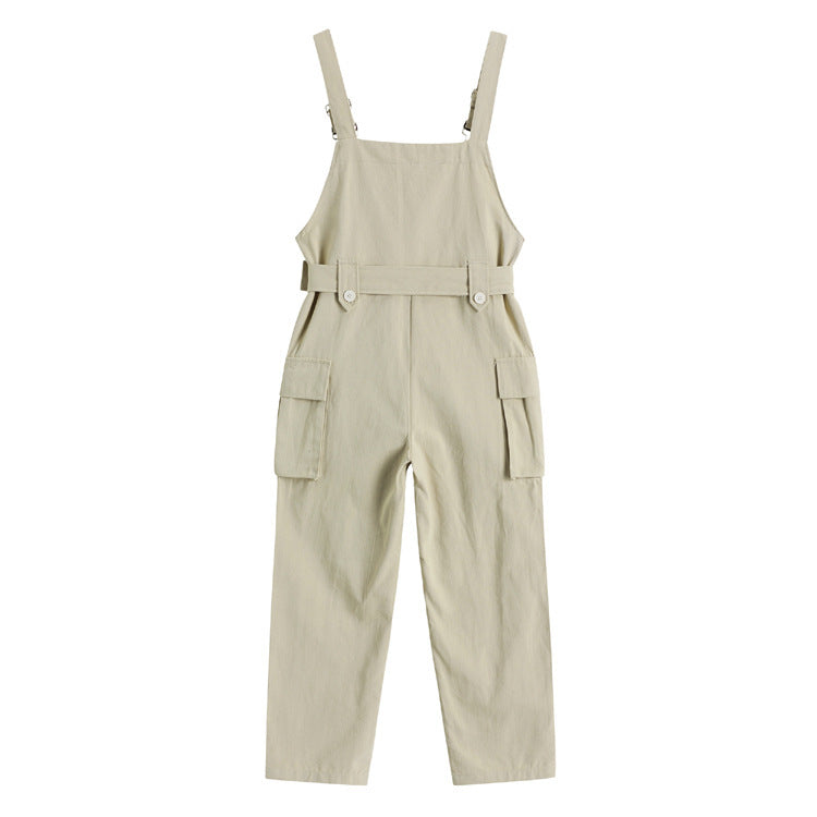 Korean Style Capri Overalls