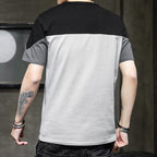 Stitched Loose Casual Modern-look T-shirt