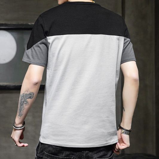 Stitched Loose Casual Modern-look T-shirt