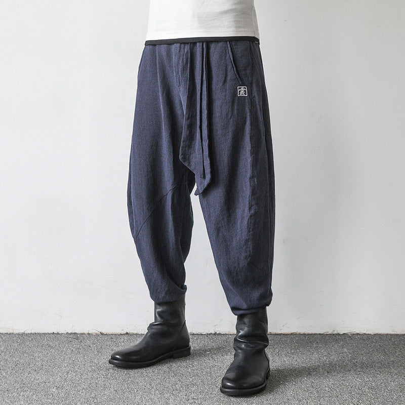 Linen Lantern Trousers