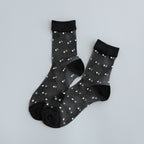 Glass Silk Dotted Socks