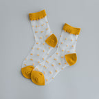Glass Silk Dotted Socks
