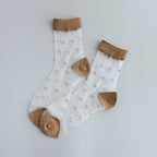 Glass Silk Dotted Socks