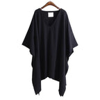Loose Plus Size Bat Sleeve Top