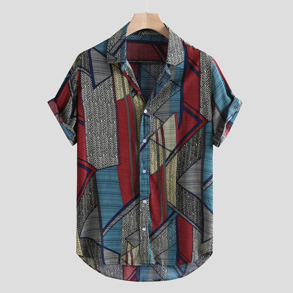 Colorfusion Pattern Print Shirt