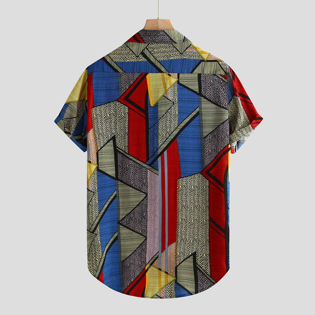 Colorfusion Pattern Print Shirt