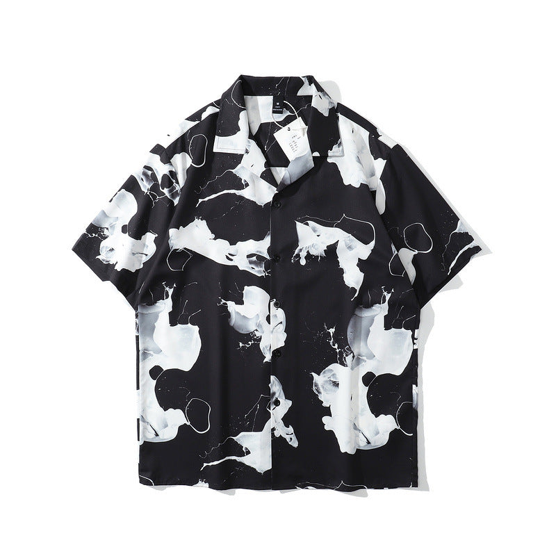 Oversized Graphic Print Shirts