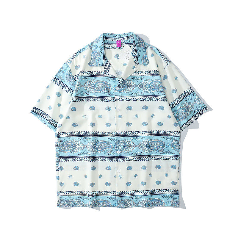 Oversized Graphic Print Shirts
