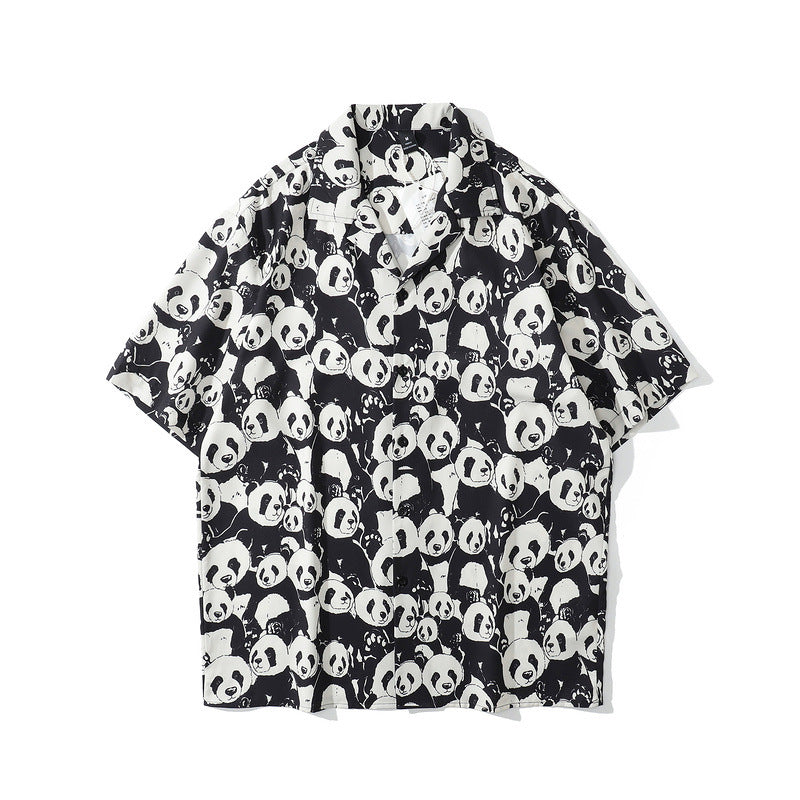 Oversized Graphic Print Shirts