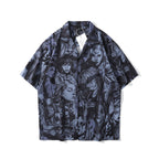 Oversized Graphic Print Shirts