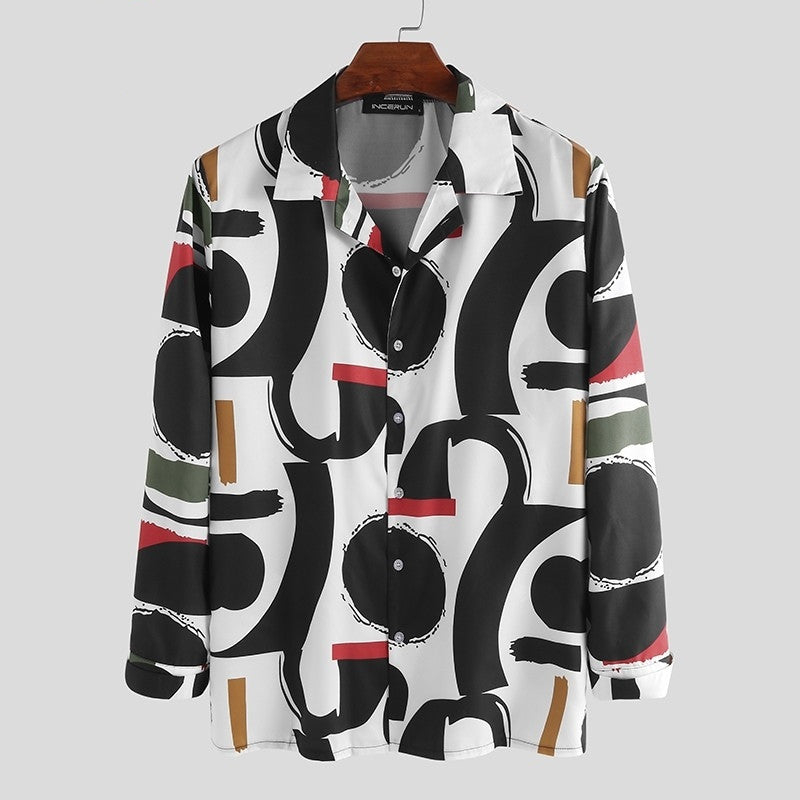 Dashes and Dots Pattern Shirt