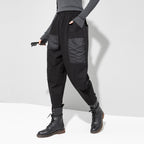 Tapered Asymmetrical Low Bottom Capris