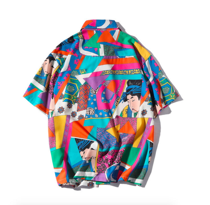 Japanese Artistic Graphic Shirt