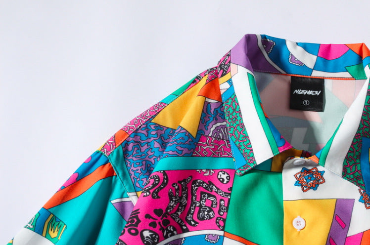 Japanese Artistic Graphic Shirt