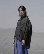 Niche Irregular Layered Shirt