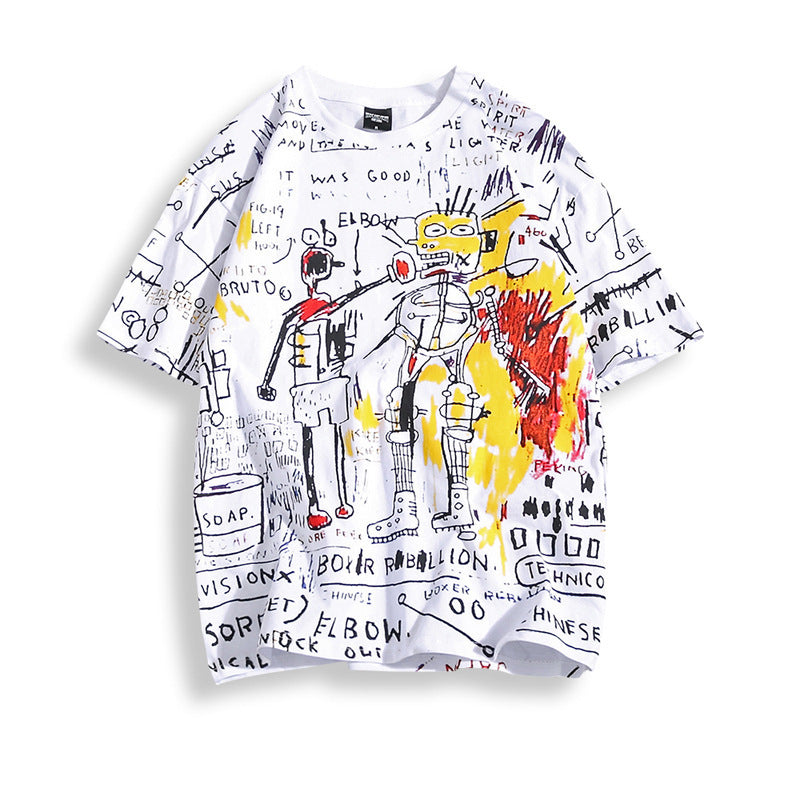 Modern Graphic short-sleeved t-shirt