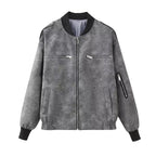 Casual Street Pleather Jacket
