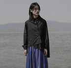 Niche Irregular Layered Shirt
