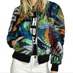 Floral Collection Varsity Jacket