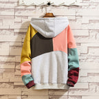 Patchwork hoodie
