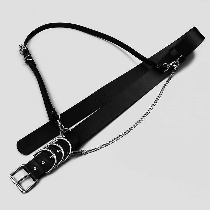 Shoulder Strap and Chain Belt