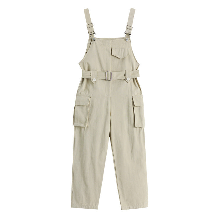 Korean Style Capri Overalls