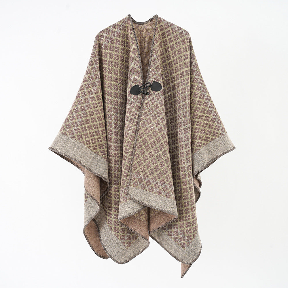 Extra Large Warm Split Cloak / Poncho