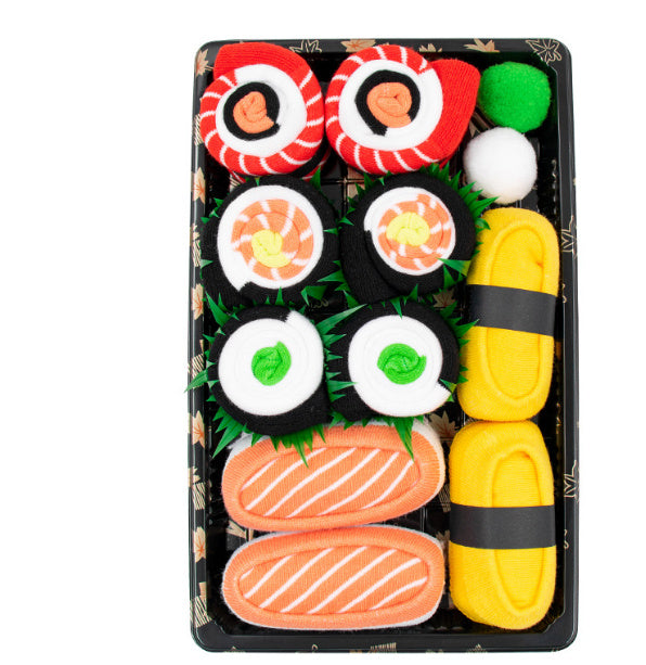 Medium Tube Sushi Socks Lunch Box