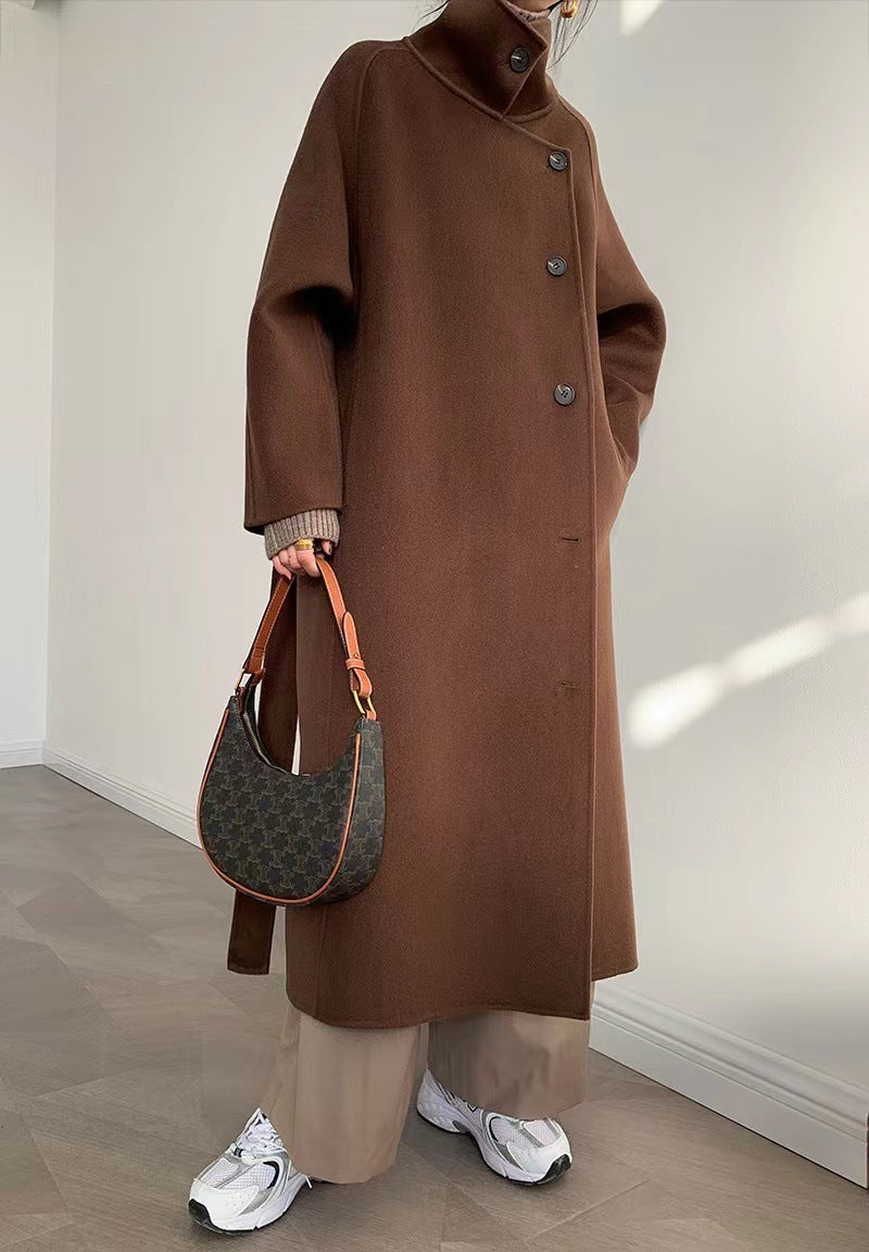 Turtleneck Trench Coat