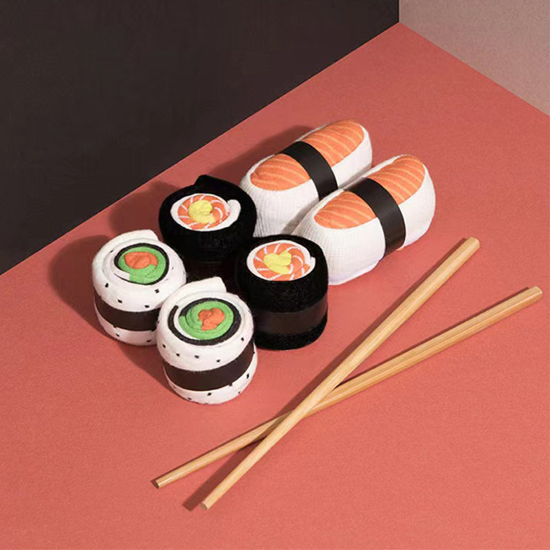 Medium Tube Sushi Socks Lunch Box