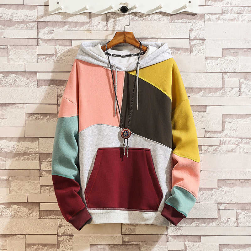 Patchwork hoodie
