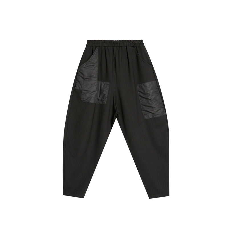 Tapered Asymmetrical Low Bottom Capris