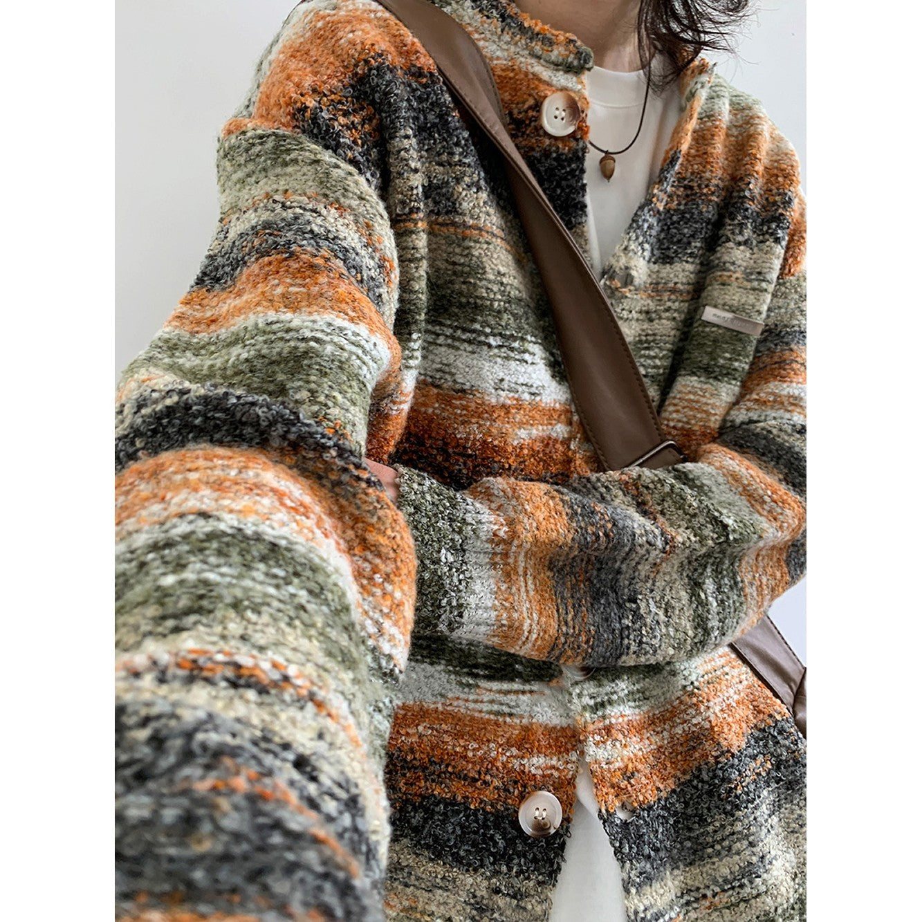 Japanese Style Lazy Knitted Cardigan