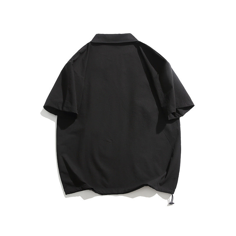 Shaped Forward Short Sleeve Shirt