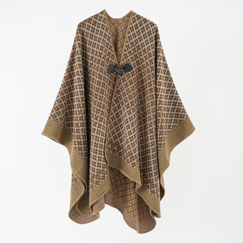 Extra Large Warm Split Cloak / Poncho