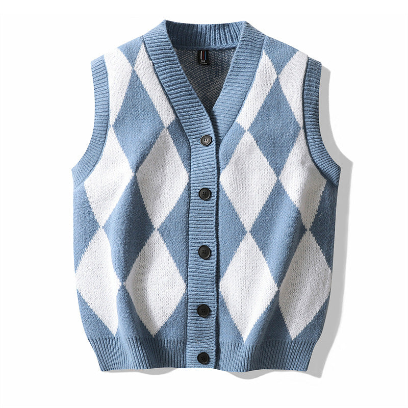Diamonds Forever Leisure V-neck Sweater Vest