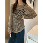 Slim Ultra-Loose Knit Sweater Niche Design