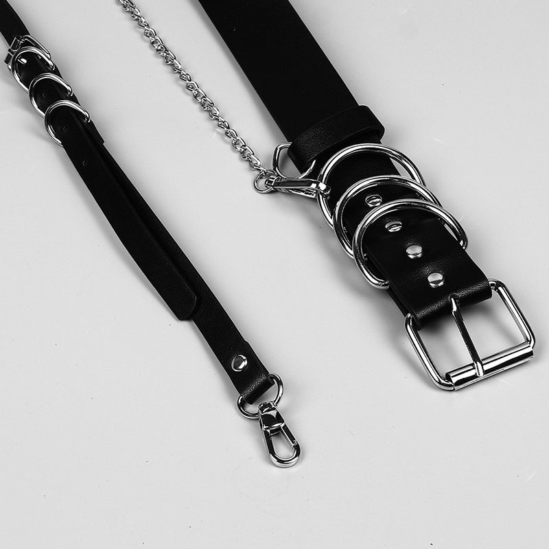 Shoulder Strap and Chain Belt