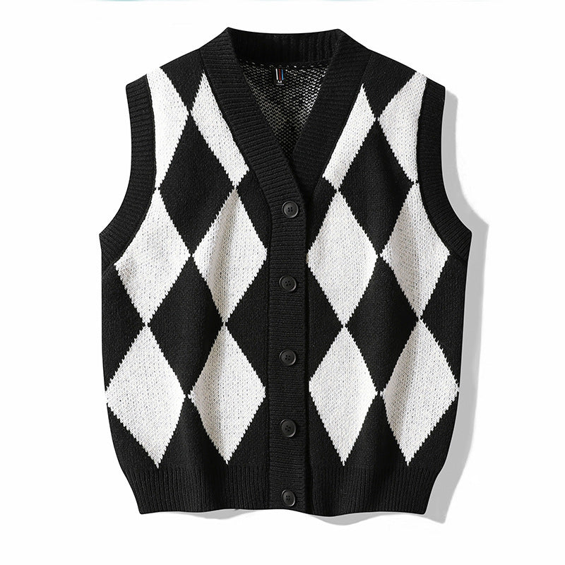 Diamonds Forever Leisure V-neck Sweater Vest