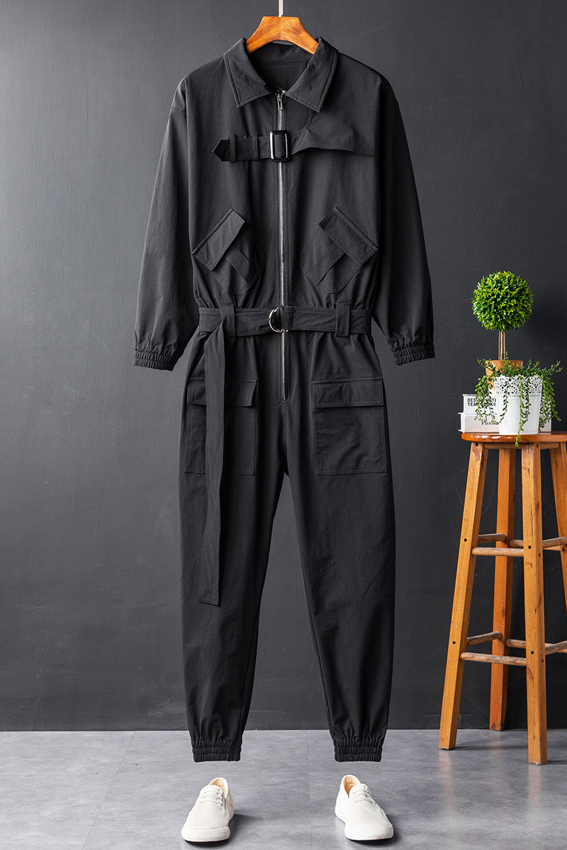 New Black Suit Jumpsuit