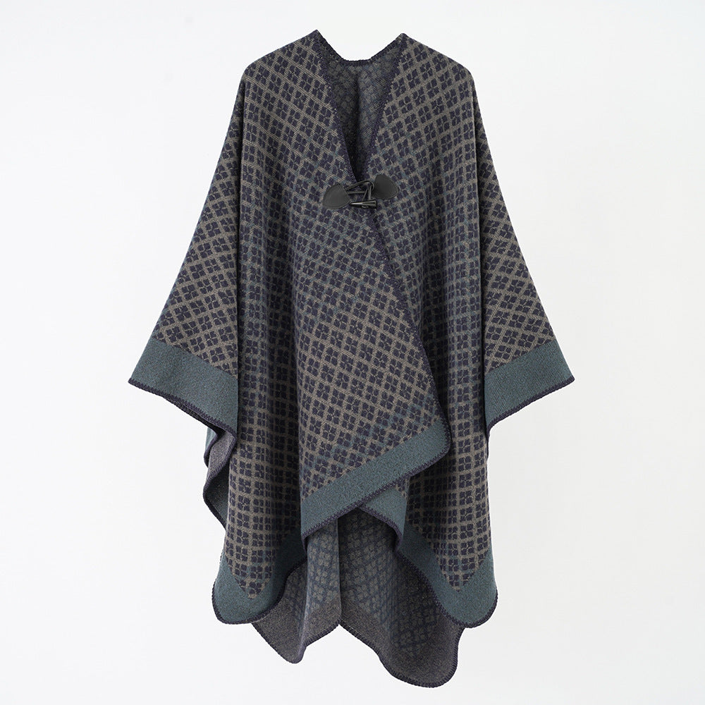 Extra Large Warm Split Cloak / Poncho