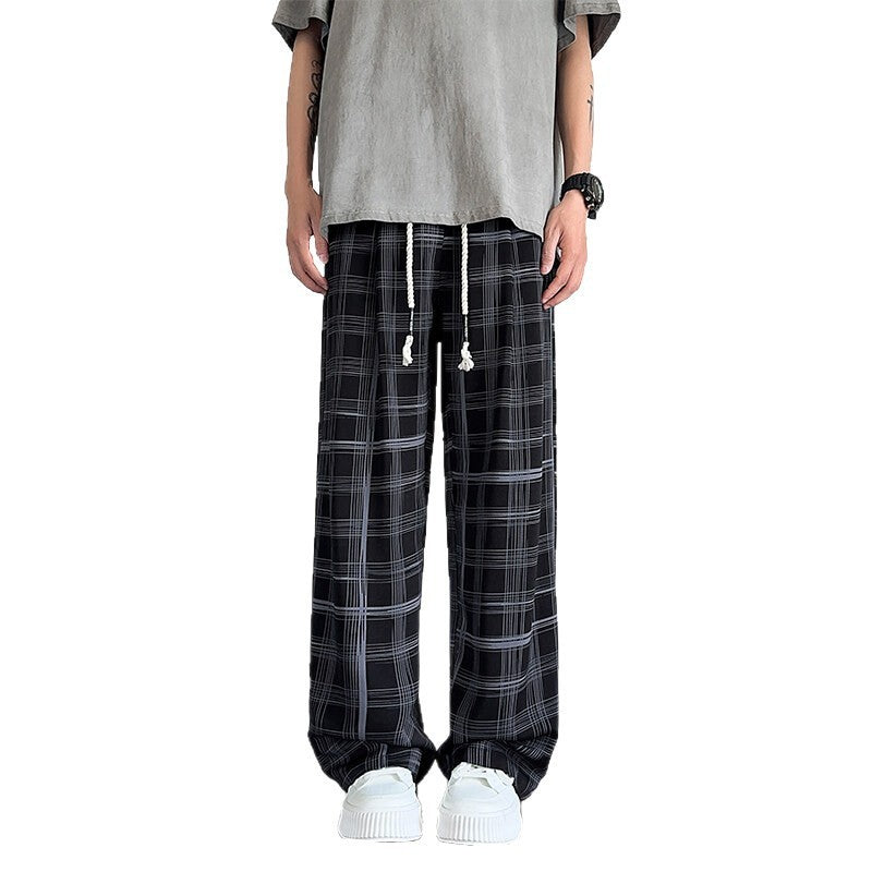 Ice Silk Thin Cool Casual Trousers