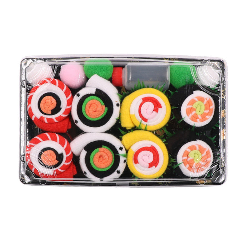 Medium Tube Sushi Socks Lunch Box