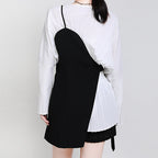 Black Half-Vest/Skirt Accessory