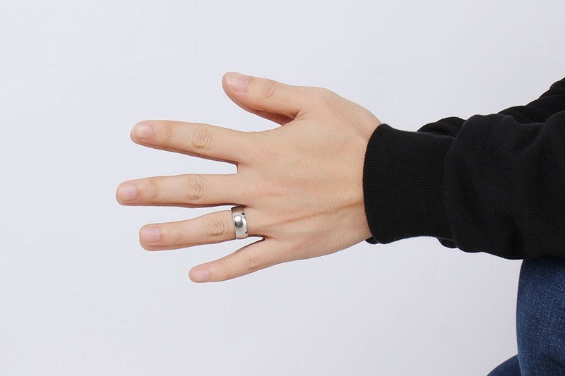 Lowkey Rainbow Stainless Steel Wide Ring