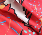 Flared Art Person Print T-shirt