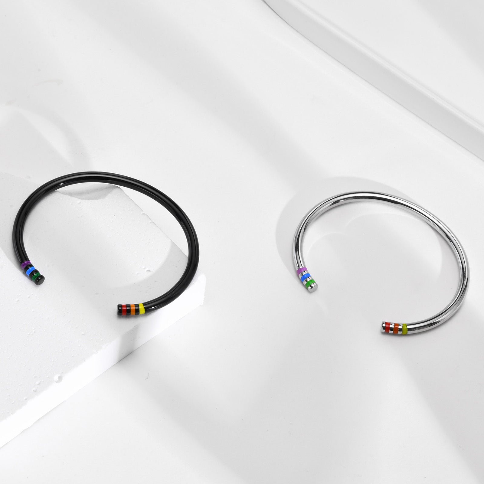 Six-color Rainbow Minimalist Bracelet